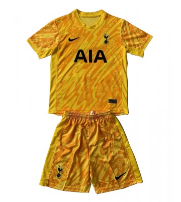 Tottenham Hotspur Portero Primera Equipación Niños 2024-25 Manga Corta (+ Pantalones cortos)